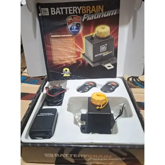 Battery Brain Platinum Remote Battery Disconnect Anti Theft System- Complete - Picture 3 of 5
